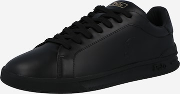 Polo Ralph Lauren Rövid szárú sportcipők - fekete: elől