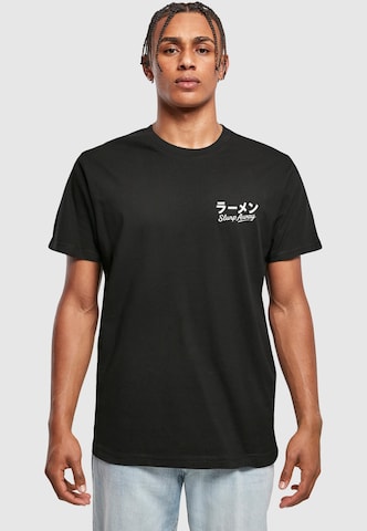 Merchcode Shirt 'Japanese Ramen' in Black