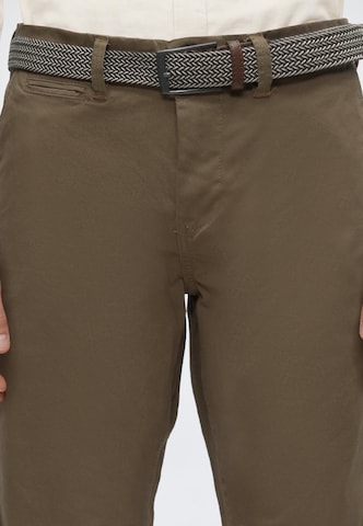 INDICODE JEANS Szabványos Chino nadrág 'Eldwyn' - zöld