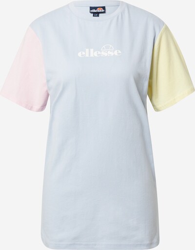 ELLESSE Särk 'Buonanotte' opaal / pastellkollane / pastellroosa / valge, Tootevaade