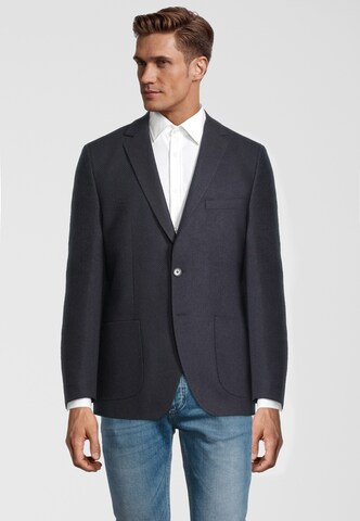 Steffen Klein Slim fit Business Blazer in Blue: front