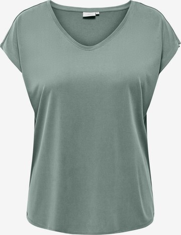 T-shirt ONLY Carmakoma en vert : devant