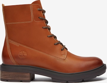 TIMBERLAND Schnürstiefelette 'Brimfield' in Braun: Vorderseite