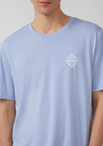 Tricou de la QS pe albastru