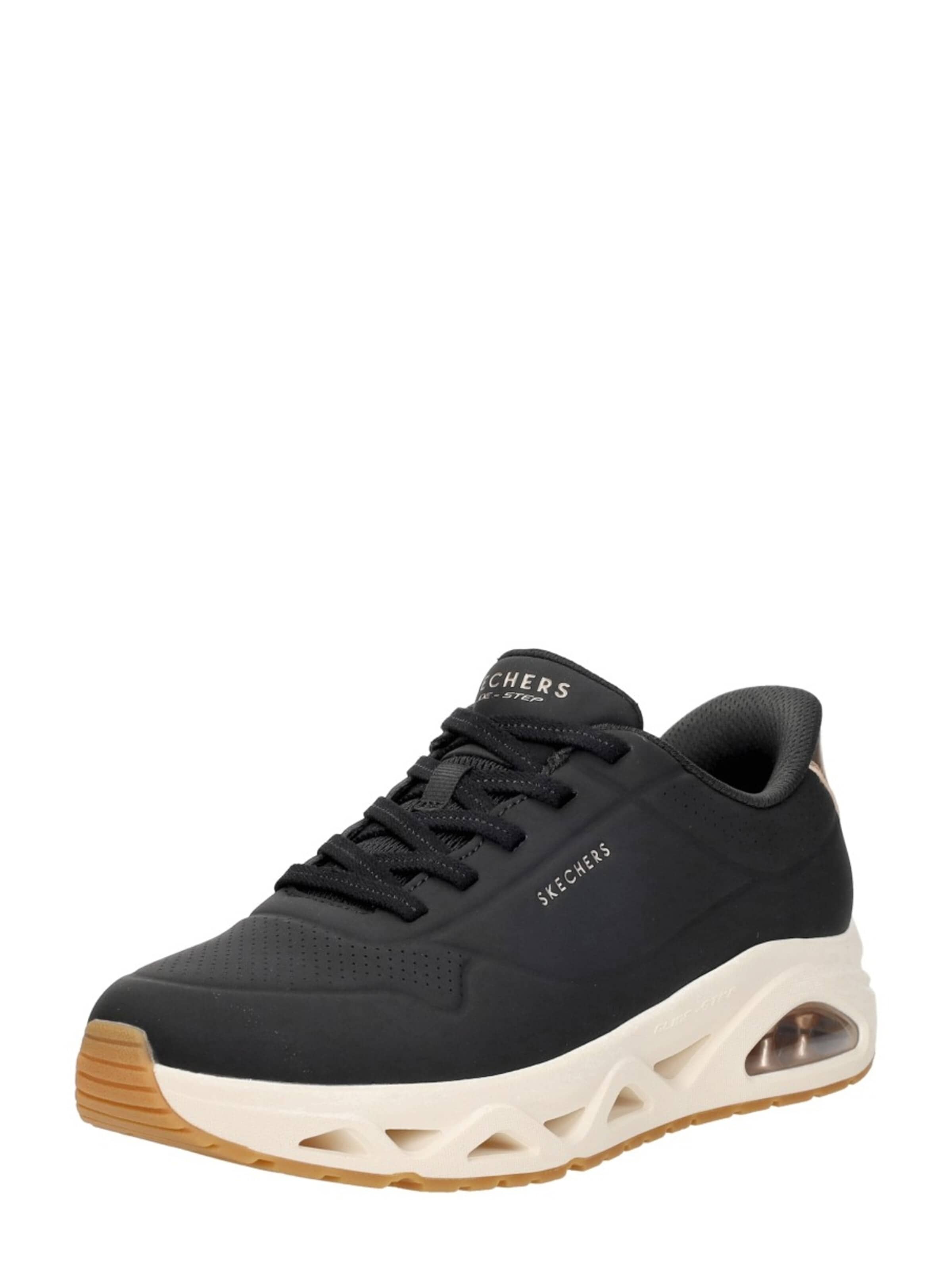 SKECHERS Sneakers laag 'Slip-Ins: Uno Glide Step - Glide On Air' in Zwart