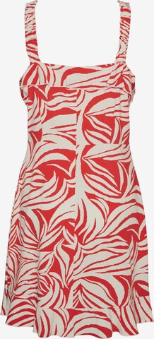 VERO MODA Kleid 'DOTTY BECCA' in Rot