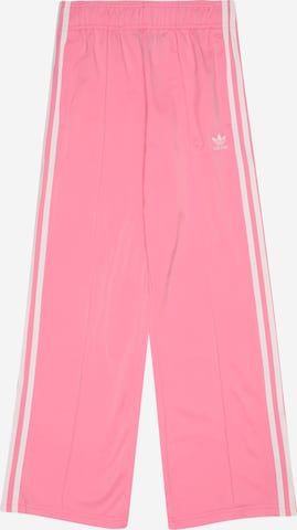 ADIDAS ORIGINALS Pants 'Adicolor Wide' in Pink: front
