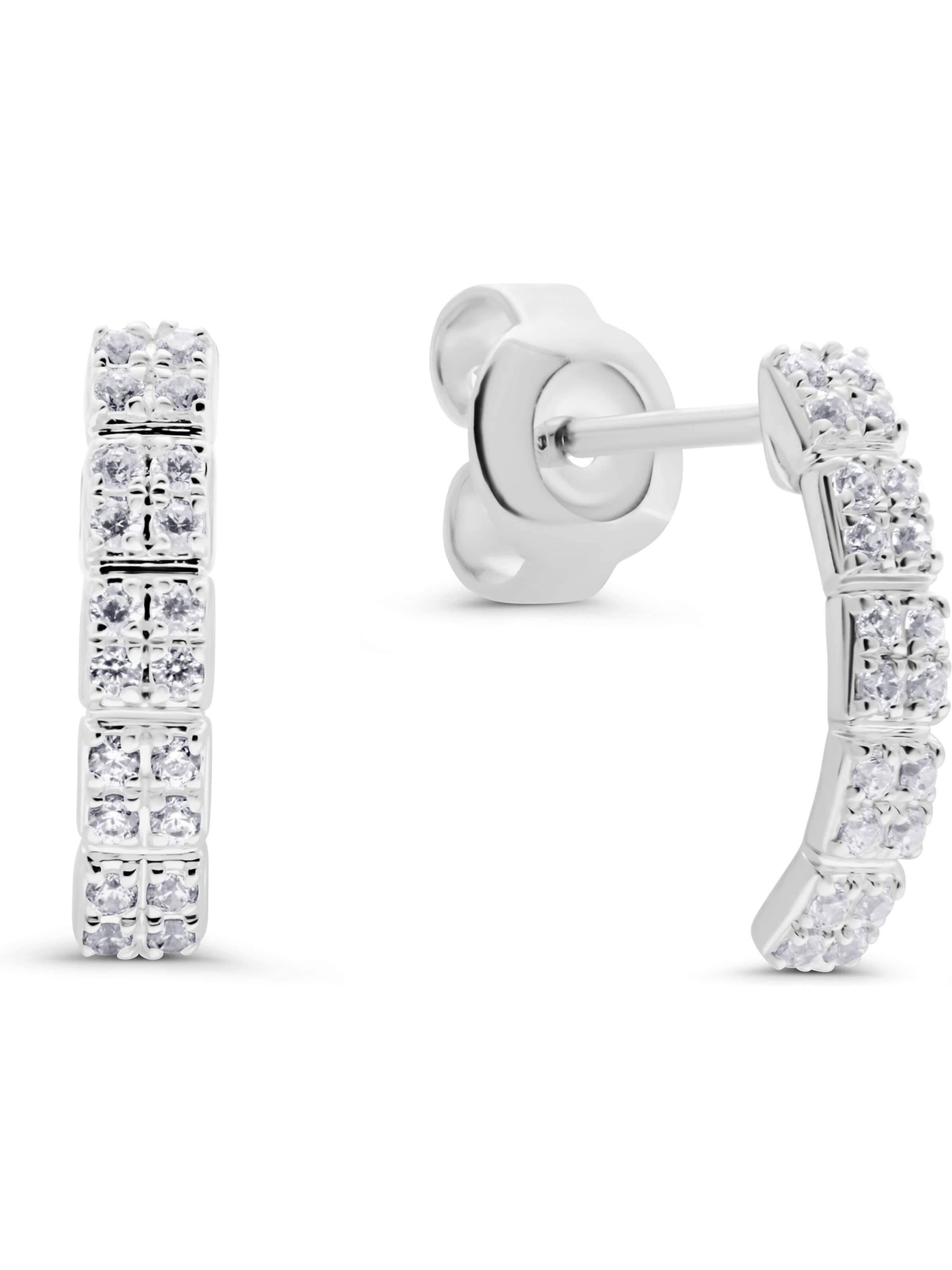 CHRIST Earrings in White: front