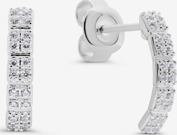 CHRIST Earrings in White: front