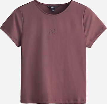 Maglietta di Next in marrone: frontale