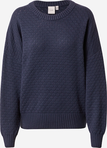 ICHI Sweater 'Kate' in Blue: front