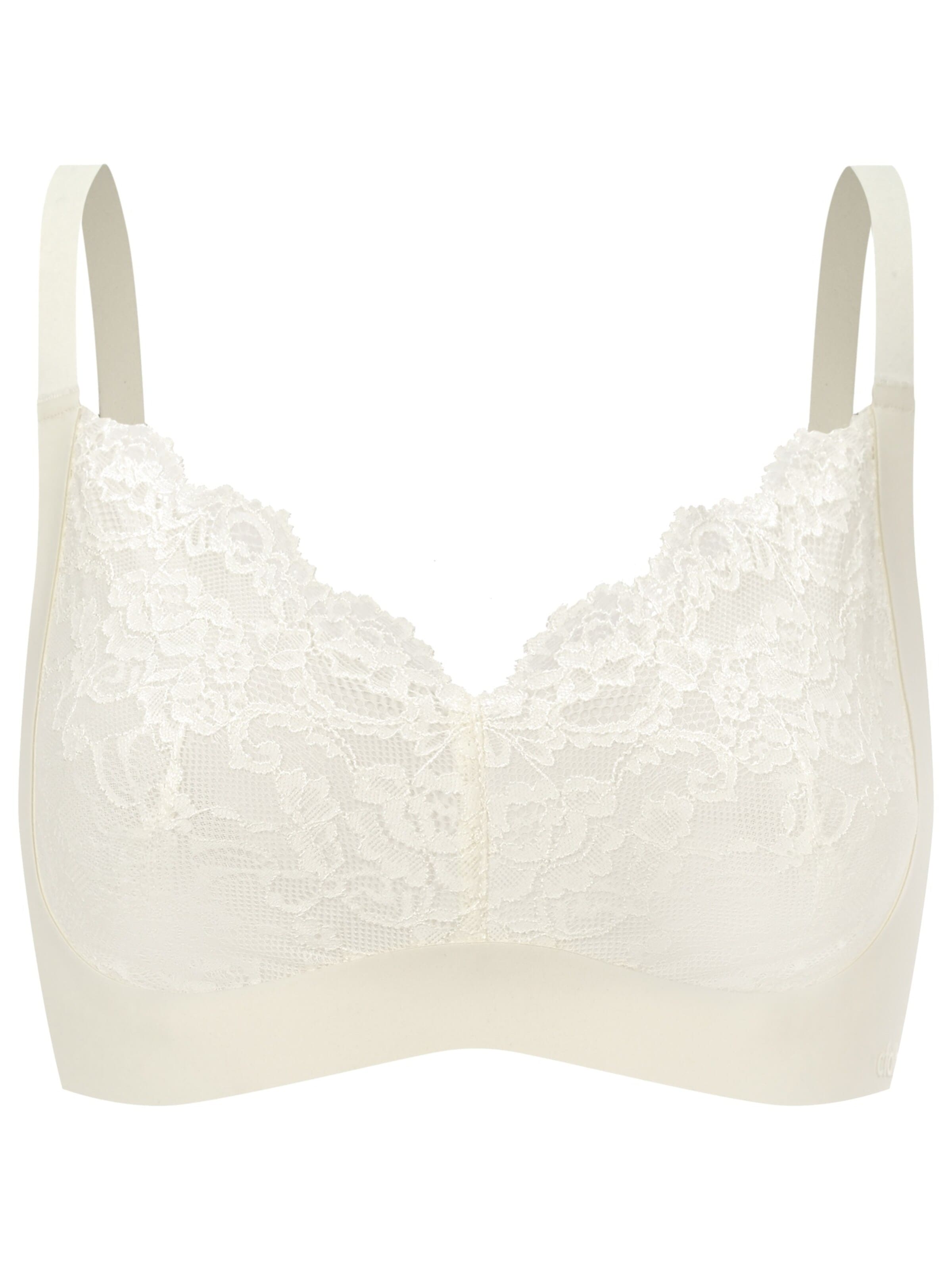 cfab Soutien-gorge 'Comfort BH mit Lace' en 75 en blanc, Vue avec produit