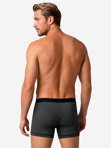 ESGE Boxer shorts 'Feinripp Ringel' in Black