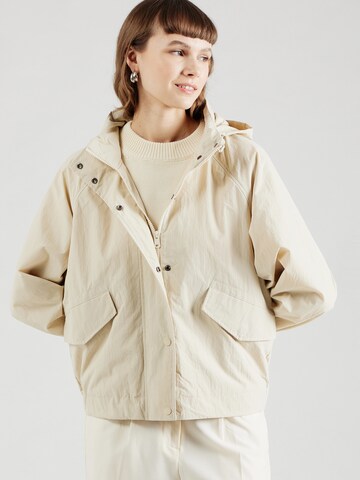 ECOALF Between-season jacket 'BELUMUT' in Beige: front