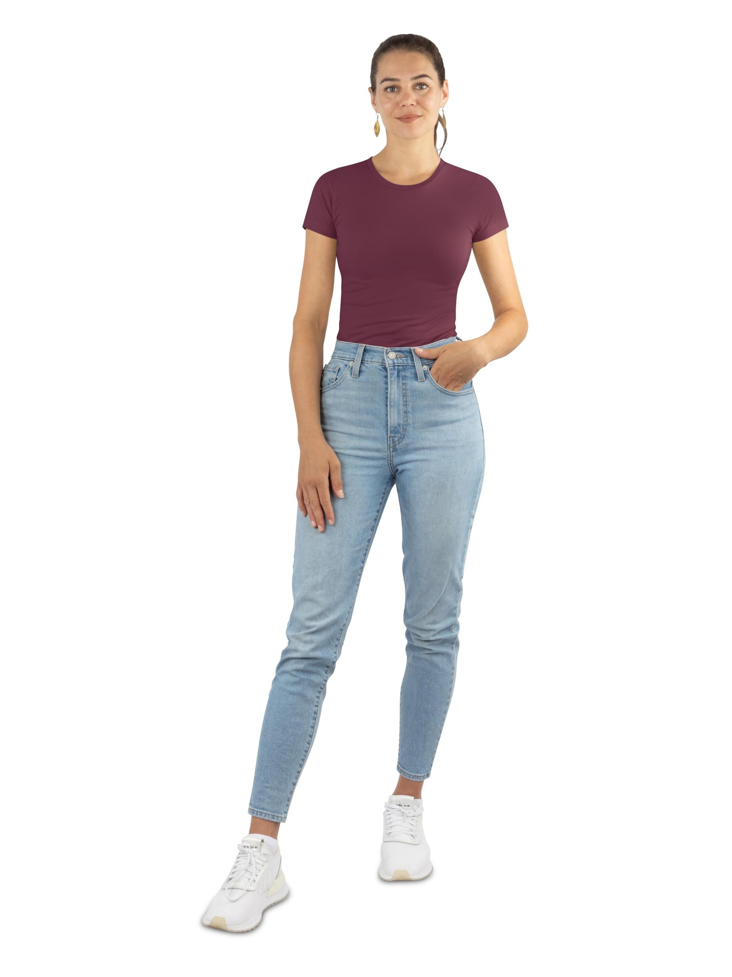 Janice Shirt 'Nice' in Rood