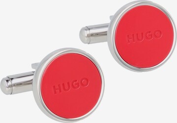 HUGO Cufflinks in Pink: front