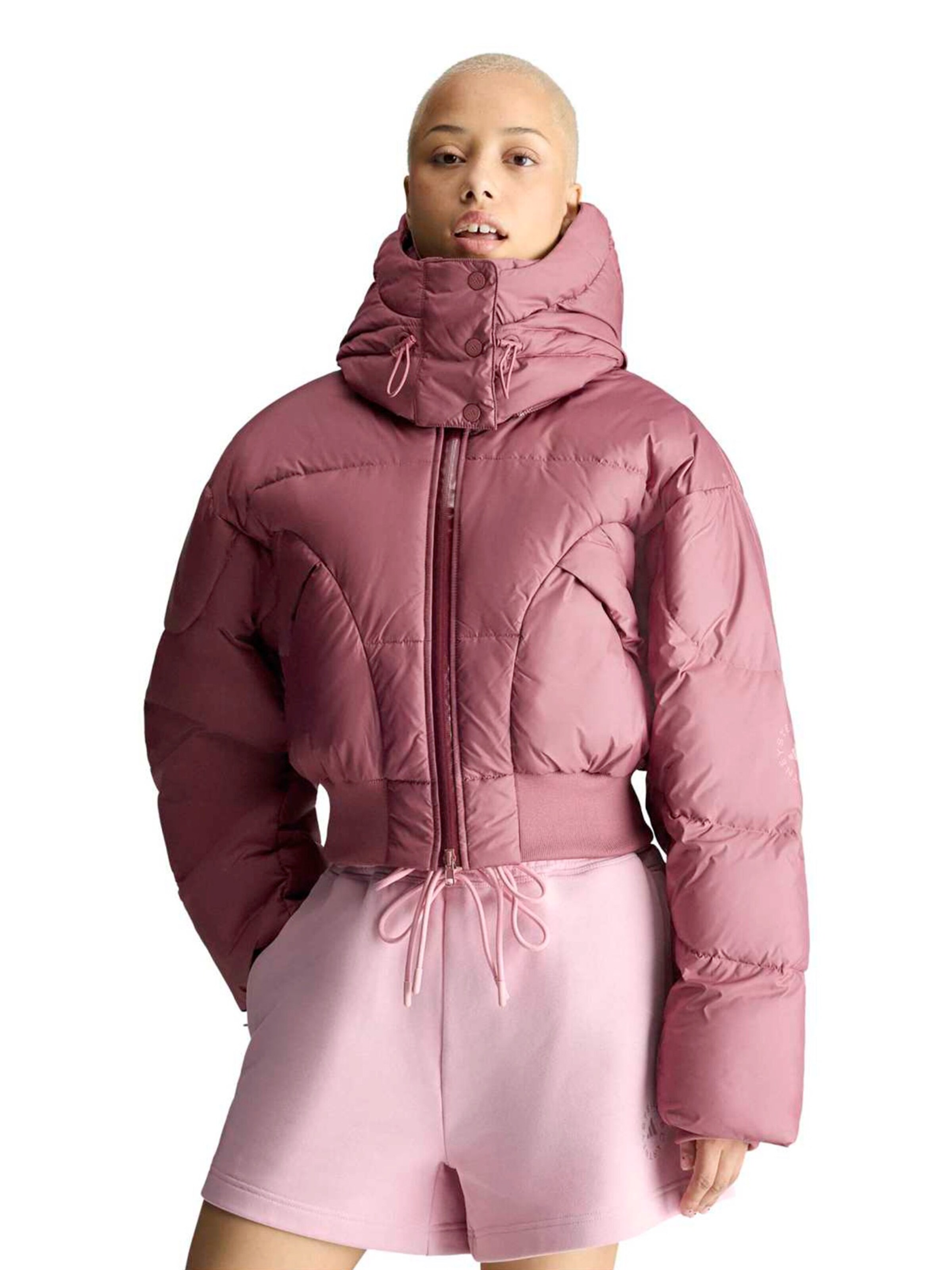 Geacă sport de la ADIDAS BY STELLA MCCARTNEY pe roșu: față