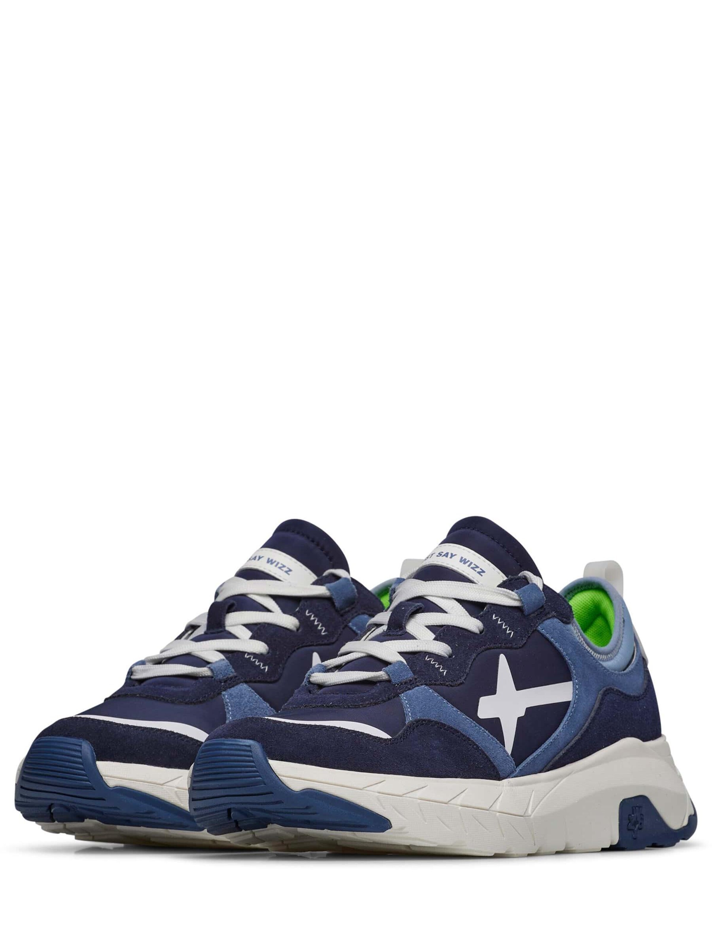 W6YZ Platform trainers 'NEXT-M.' in Blue
