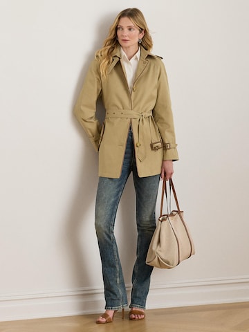 Manteau mi-saison Lauren Ralph Lauren en beige