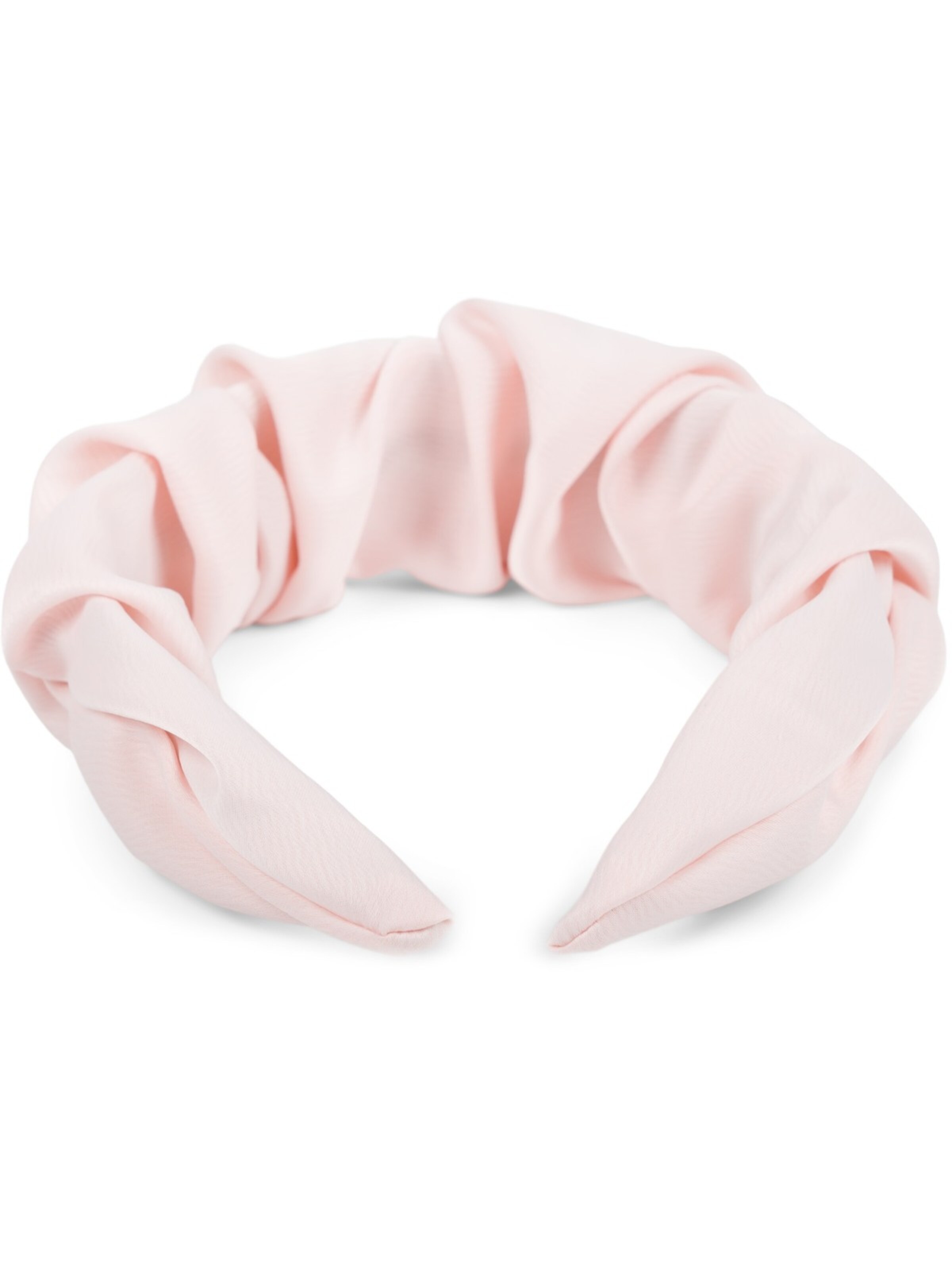 styleBREAKER Haarschmuck 'Haarreif geflochten in Rüschen Optik'‌‌‌ in Pink