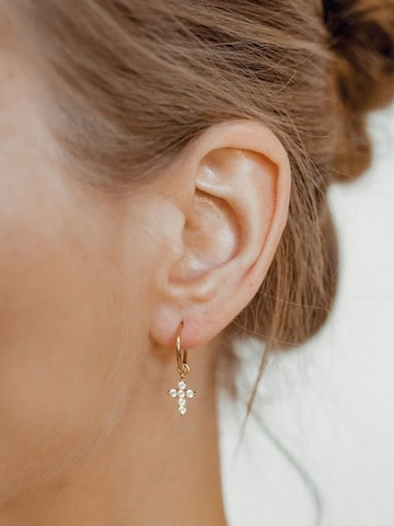 Orecchini 'Faith Whisper' di Hey Happiness in oro