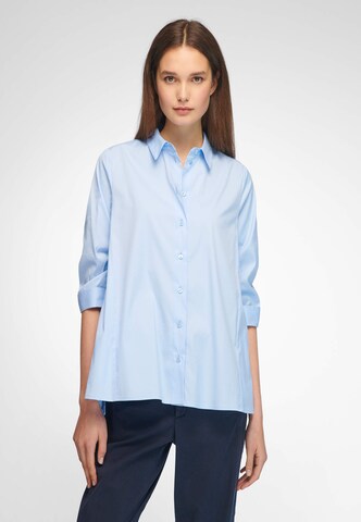 St. Emile Blouse in Blauw: voorkant