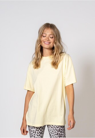 Maglietta di OH APRIL in giallo: frontale