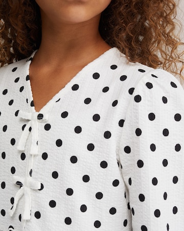 WE Fashion Bluza | bela barva