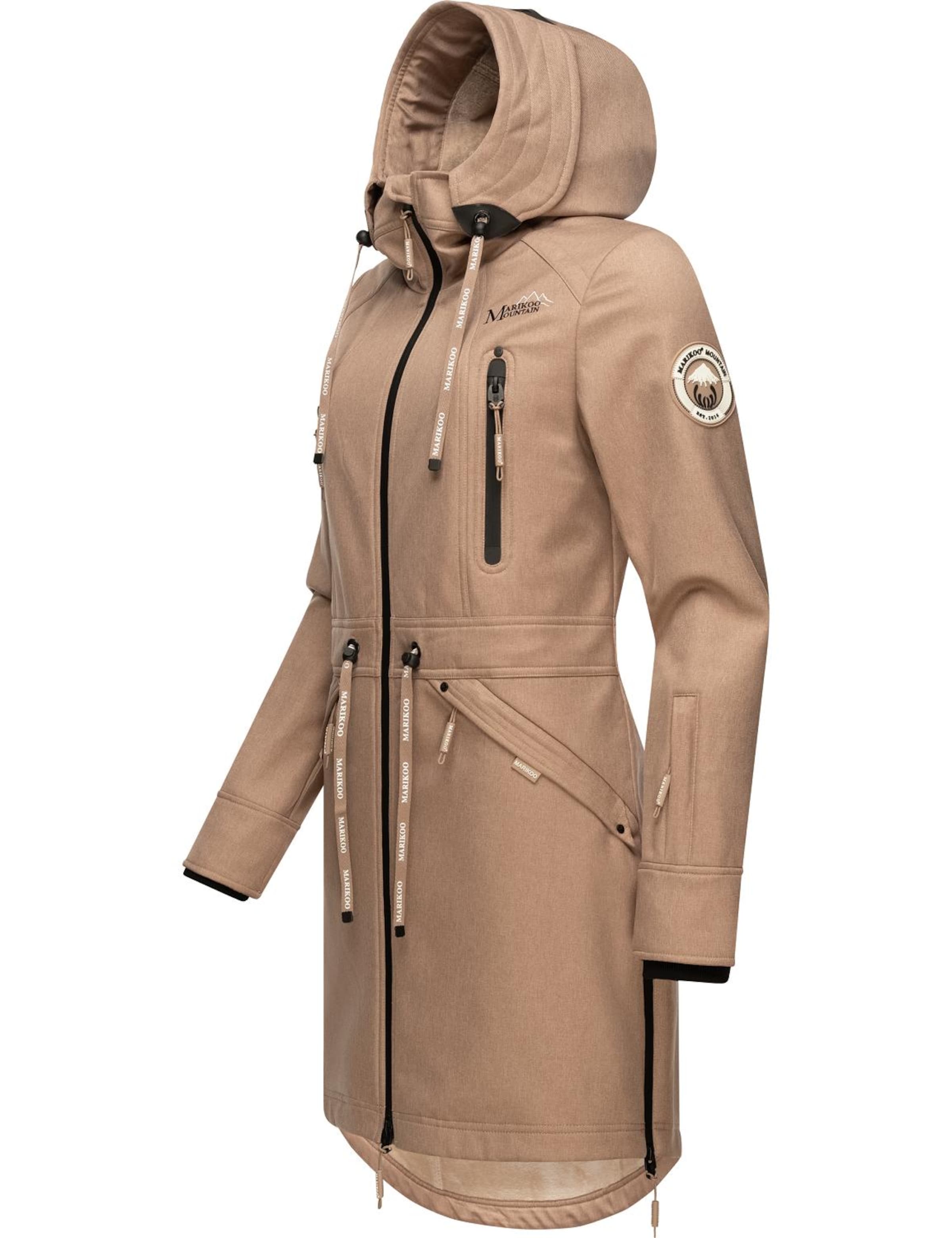 MARIKOO Övergångsparkas i beige
