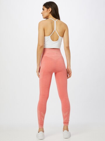 Hummel Skinny Sporthose 'Joy' in Pink