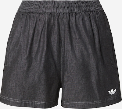 25-26/įprastas ilgis dydžio Džinsai ' Summer Glow' iš ADIDAS ORIGINALS, spalva – juodo džinso spalva / balta, Prekių apžvalga