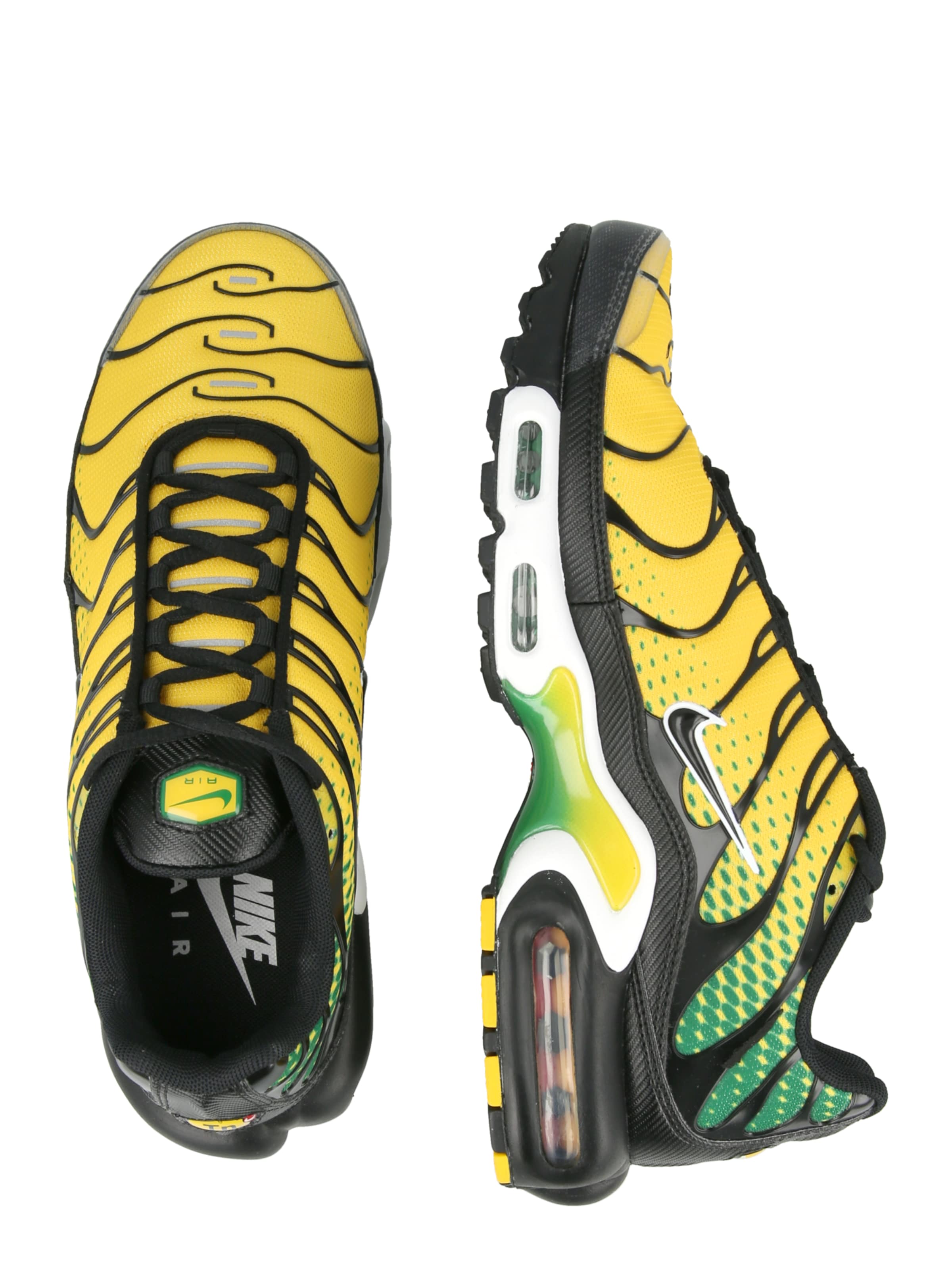 Nike Sportswear Σνίκερ χαμηλό 'Air Max Plus' σε κίτρινο: πλευρά