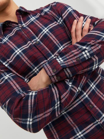 Regular fit Camicia di JACK & JONES in rosso