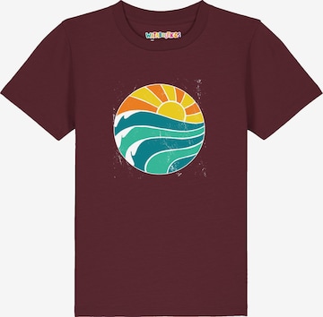 watabout.kids Shirt 'Summer Sun' in Red: front