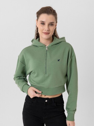 Felpa 'Isabella' di Williot in verde: frontale