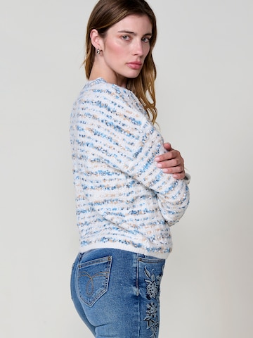 Pull-over KOROSHI en blanc