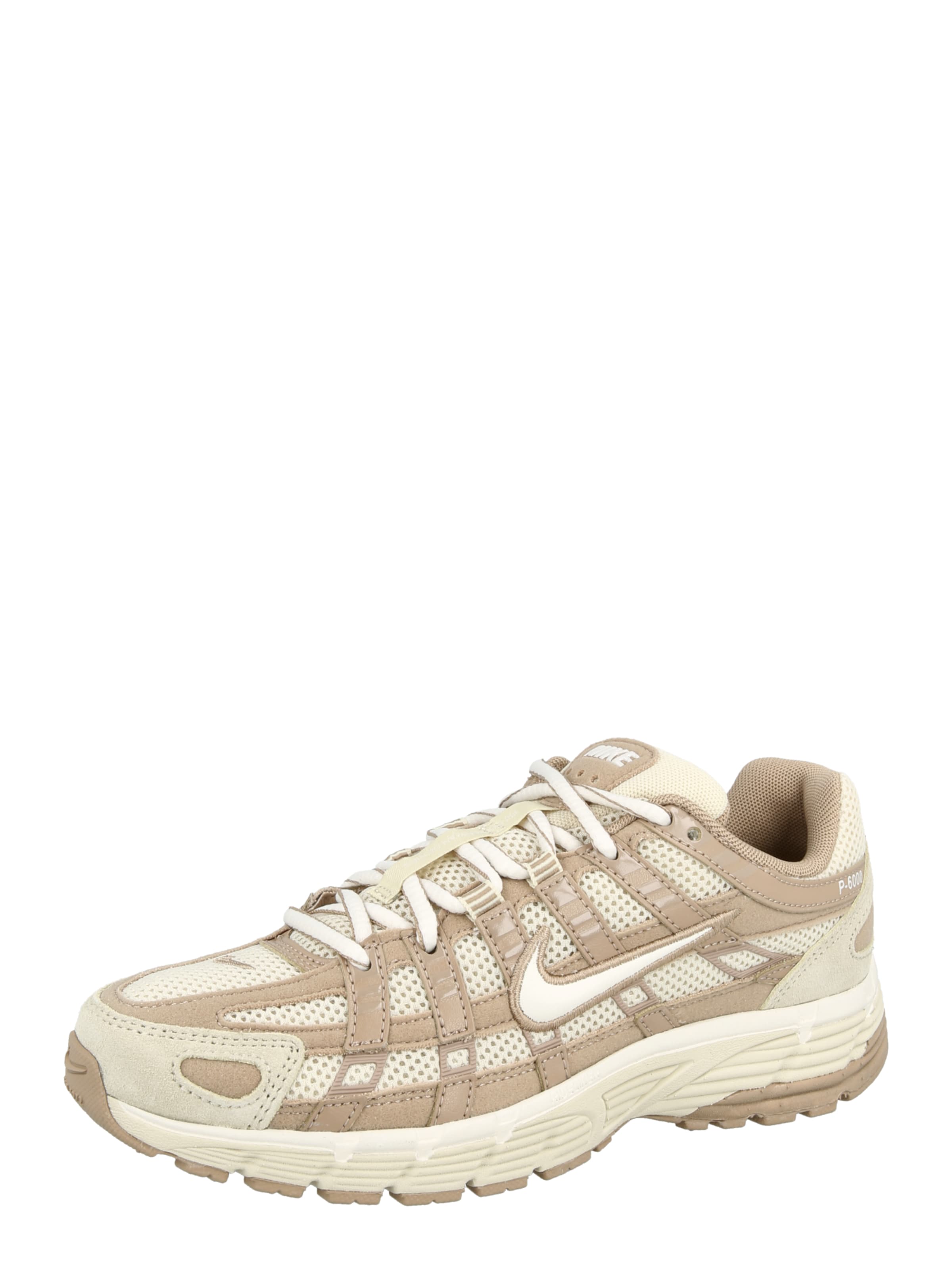 Nike Sportswear Sneakers laag 'P-6000' in 36 in de kleur Crème / Camel, Productweergave
