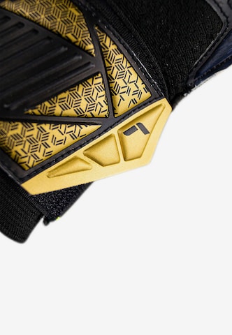 REUSCH Athletic Gloves 'Attrakt Infinity Finger Support' in Gold