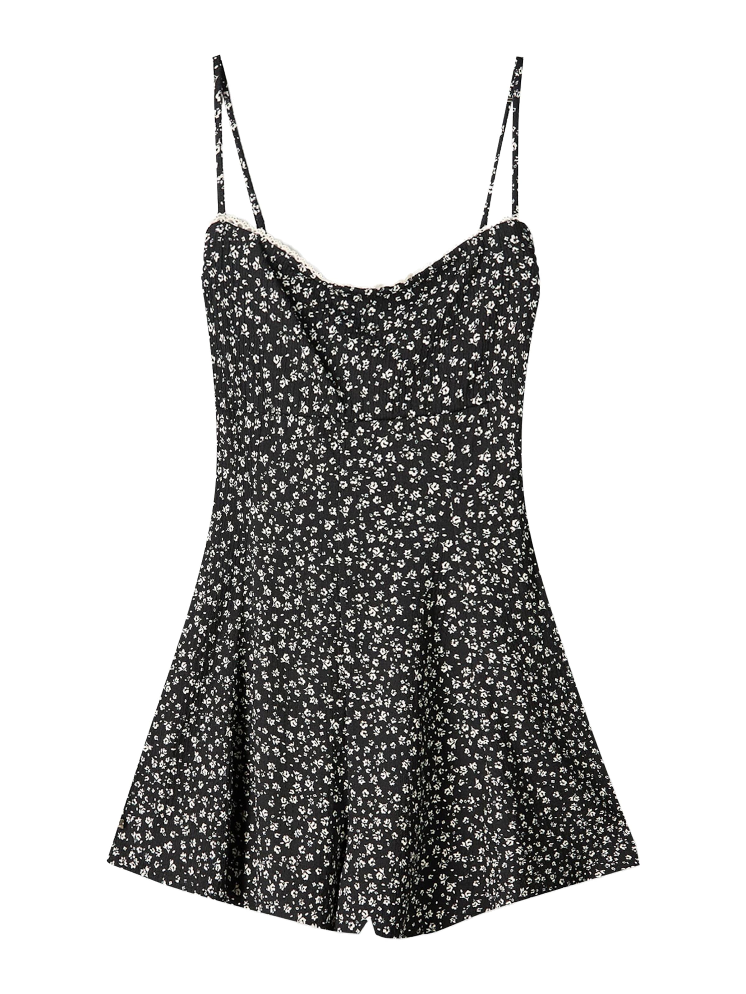 Bershka Jumpsuit in Schwarz: Vorderseite