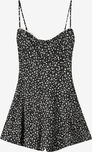 fekete / fehér Bershka Kezeslábas, Termék nézet