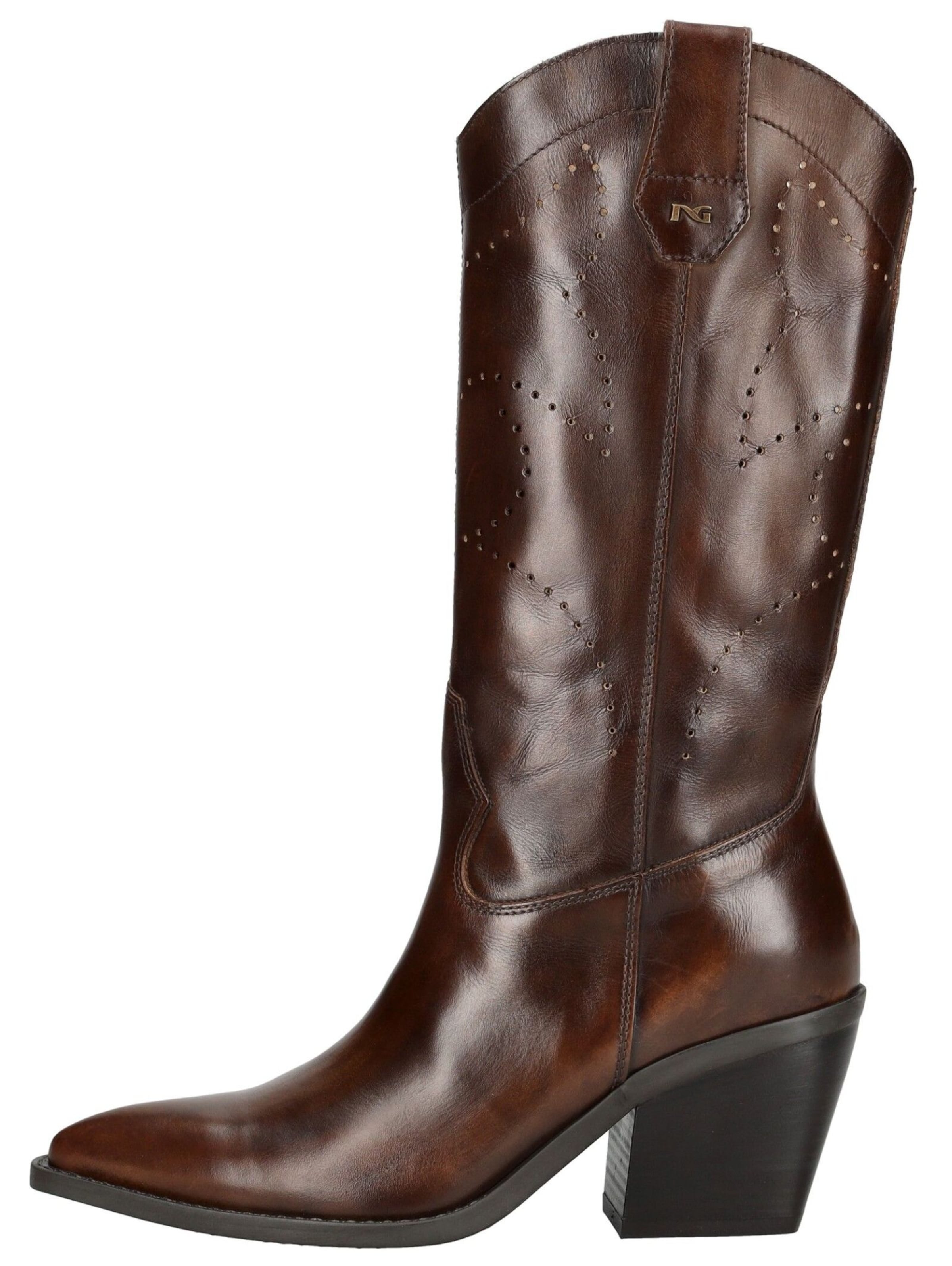 Stivale da cowboy di Nero Giardini in marrone