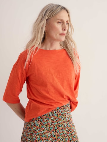 T-shirt 'Tremayne Quay' Seasalt Cornwall en orange