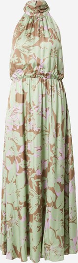 Esprit Collection Kleid in braun / pastellgrün / helllila, Produktansicht