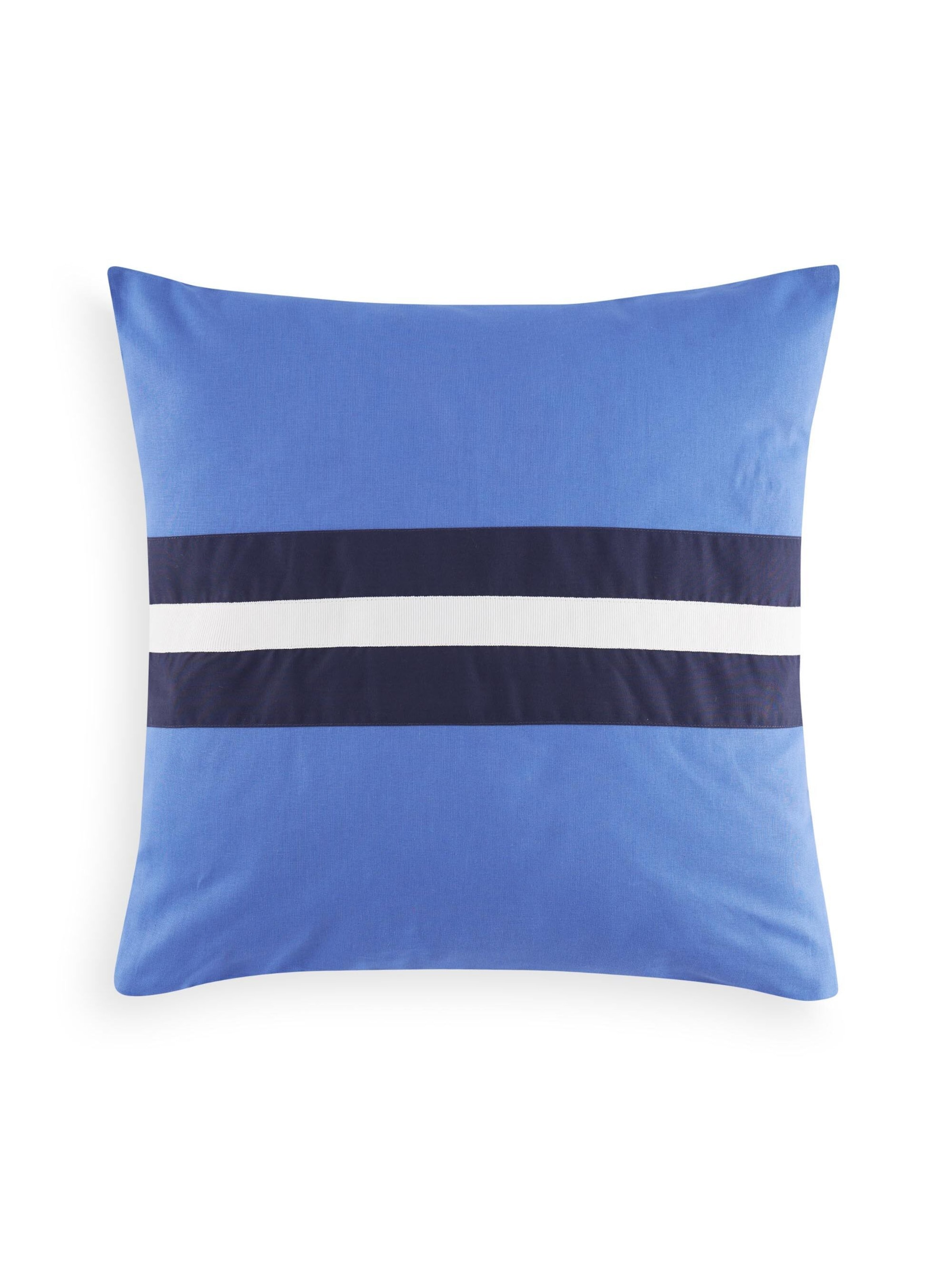 Coussins 'Tailor' TOMMY HILFIGER en bleu : devant