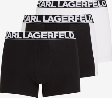 Karl Lagerfeld Boxeralsók - fekete: elől