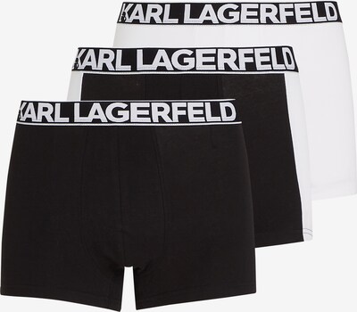 Karl Lagerfeld Boxershorts in schwarz / weiß, Produktansicht