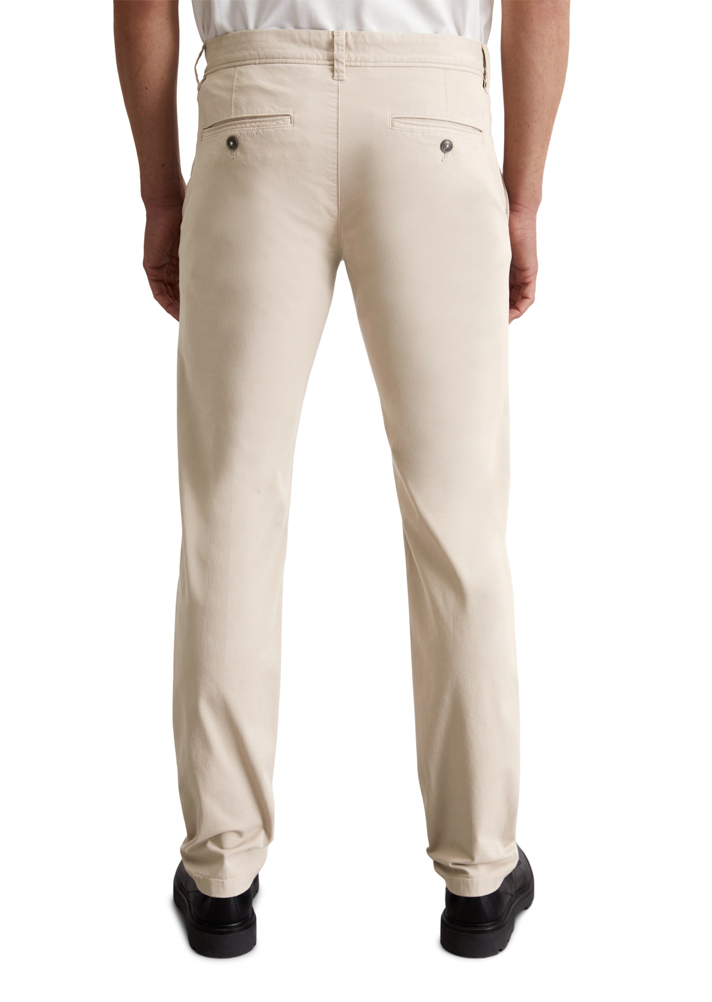 Marc O'Polo Regular Chino trousers 'Stig' in Beige