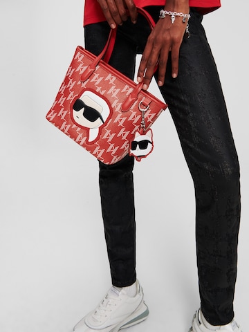 Karl Lagerfeld - Bolso de mano en rojo