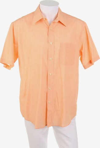 C&A Button Up Shirt in L in Orange: front