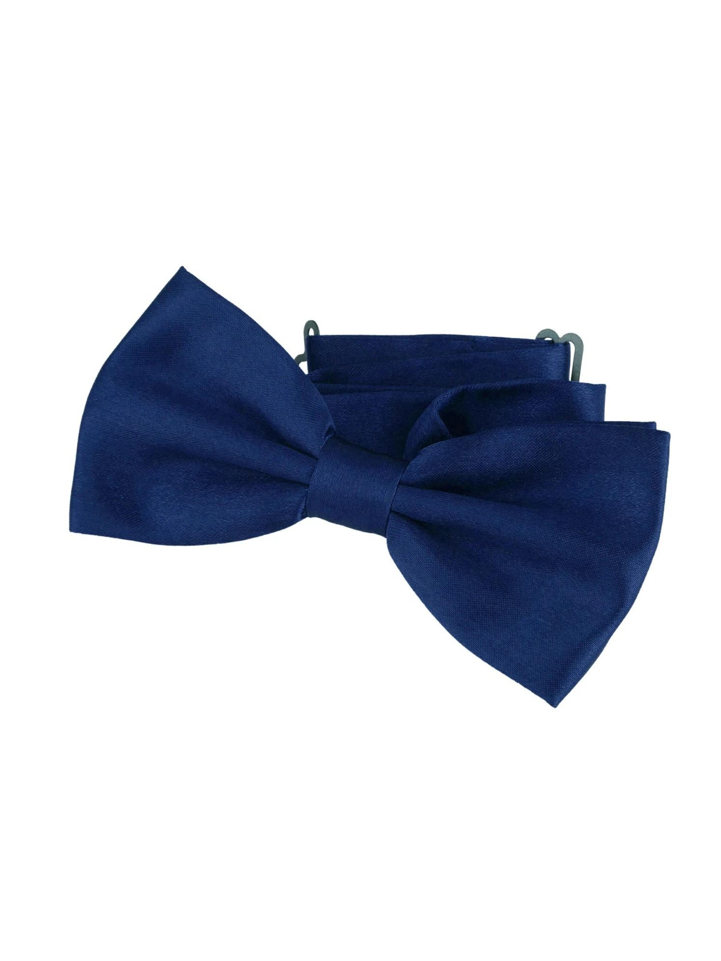 DonDon Bow Tie 'DonDon Edle nachtblaue Fliege Schleife mit Haken - bereits gebunden und verstellbar' in One size in Dark blue, Item view